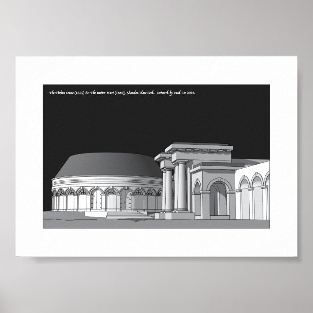 Póster El mercado de la rana y la mantequilla de Firkin,  (Frente)