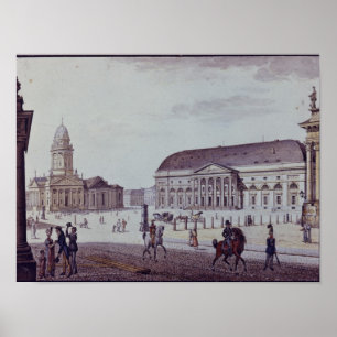 Póster El mercado Gerndarmenmarkt