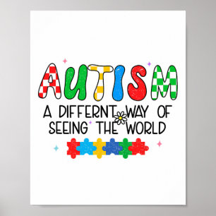 Póster El Mes De Concienciación Sobre El Autismo Ayuda A 
