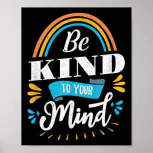 Póster El Mes De Concienciación Sobre La Salud Mental Sea