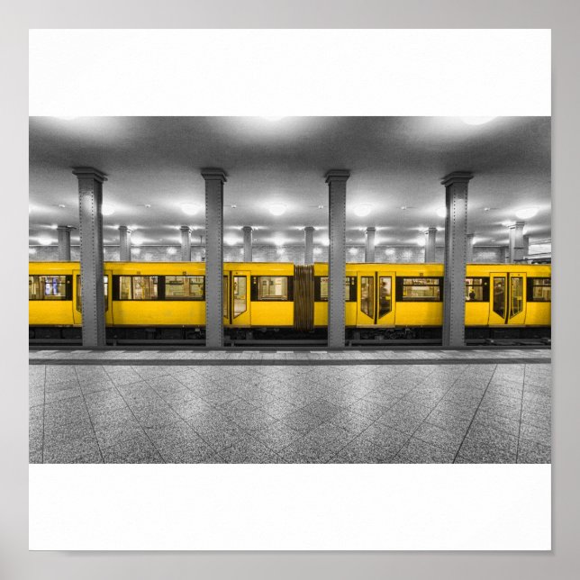Póster El metro (Frente)