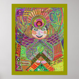 Póster El mi ser interno poster del mapa de mente