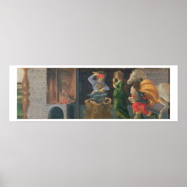 Póster El milagro de San Eligio, panel predecesor de (Frente)