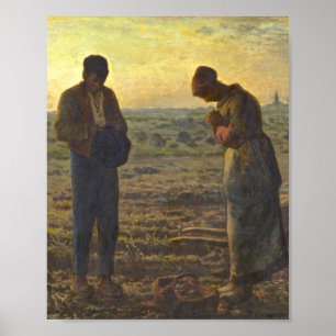 Póster El Millet Angelus Jean Francois