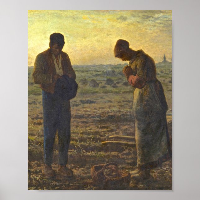Póster El Millet Angelus Jean Francois (Frente)