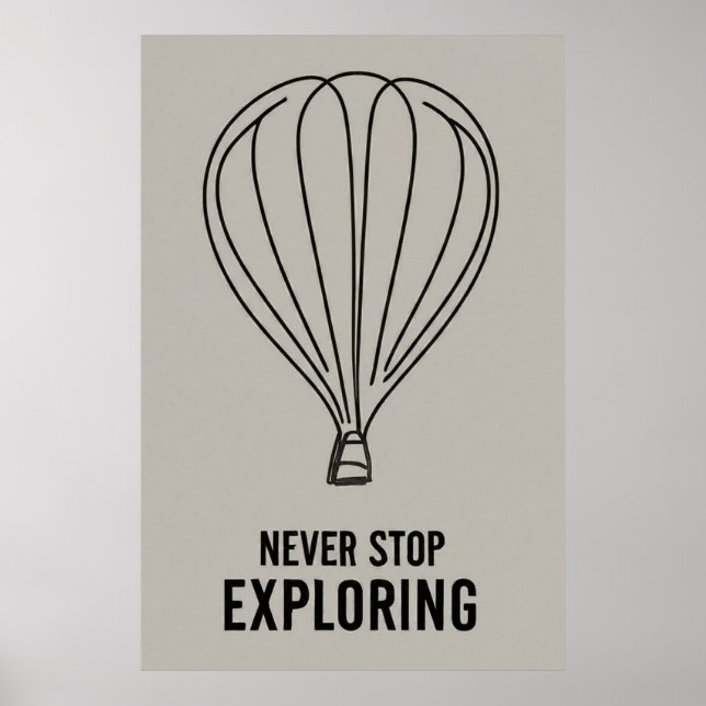 Póster El minimalismo moderno nunca deja de explorar (Frente)