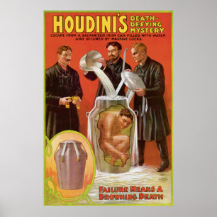 Póster El misterio de la muerte de Huodini, Poster de 190