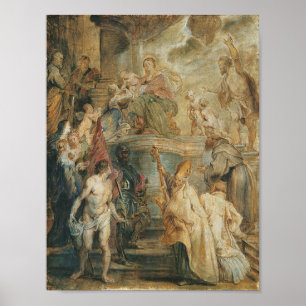 Póster El místico matrimonio de Santa Catalina