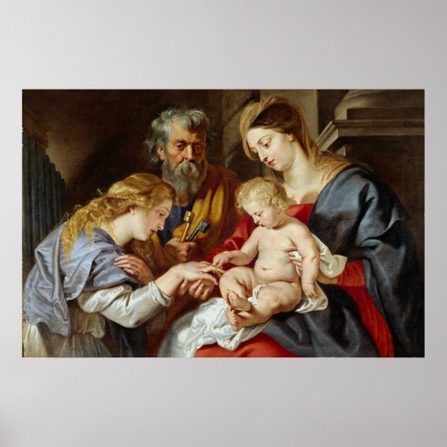 Póster El místico matrimonio de Santa Catalina (Frente)