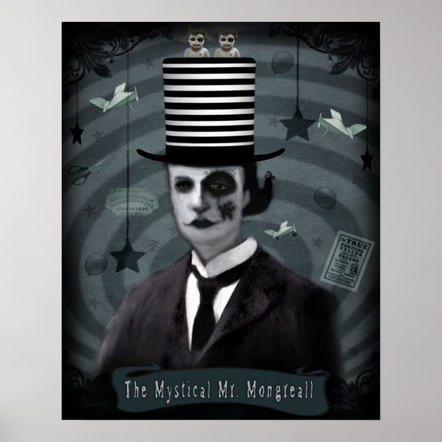 Póster El místico Sr. Mongreall 16x20 (Frente)