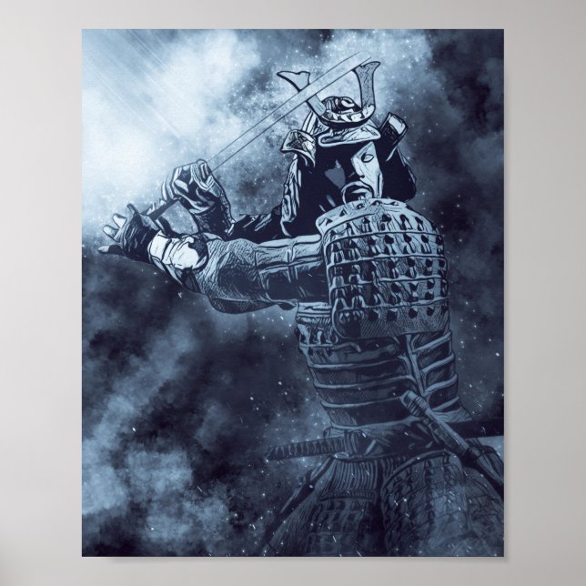 Póster El Mítico Guerrero RONIN SAMURAI (Frente)