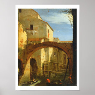 Póster El molino (aceite en lona)
