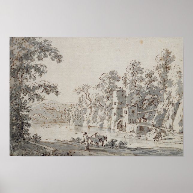 Póster El molino de agua del Ford (Frente)