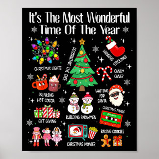 Póster El momento más maravilloso del año navidad xmas