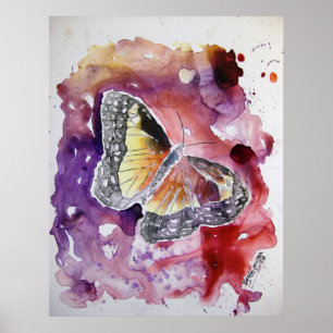 Póster el monarch_butterfly_painting