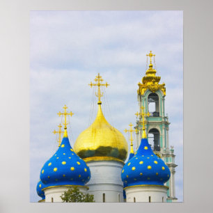 Póster El Monasterio de la Trinidad Sergiev, Sergiev-Posa