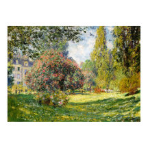 El Monceau del Parque por Claude Monet