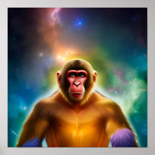 Póster El mono (dos)