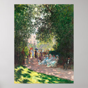 Póster El Monseau del Parque por Claude Monet