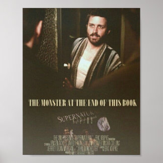 Póster El Monstruo Al Final De Este Libro