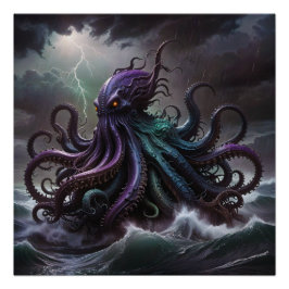 Póster El Monstruo Kraken