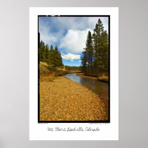 Póster El Monte Elbert, Leadville, Colorado