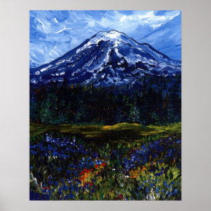 Póster El Monte Rainier