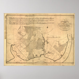 Póster El Monte Vernon de Washington