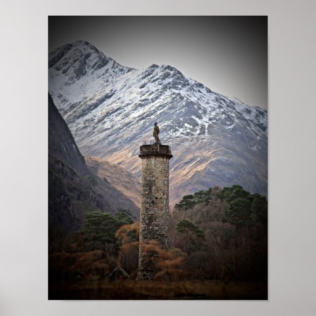 Póster El monumento a Glenfinnan (Frente)