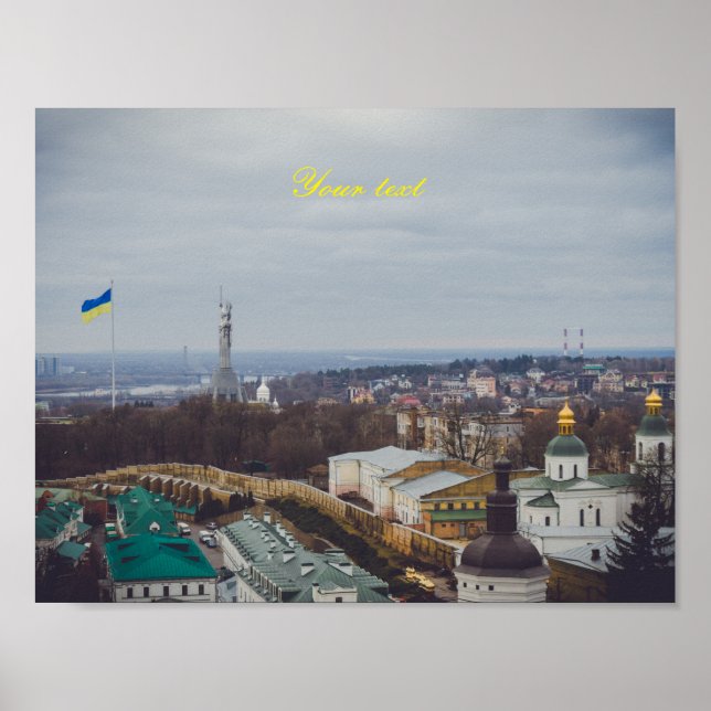 Póster El Monumento a la Patria en Kiev (Frente)
