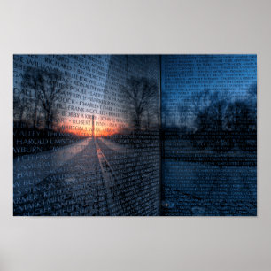 Póster El monumento a Vietnam