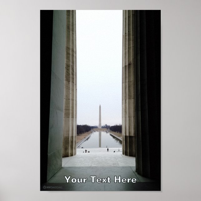 Póster El Monumento a Washington (Frente)