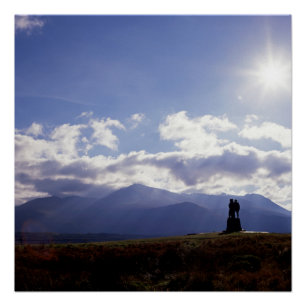 Póster El Monumento al Comando Escocia