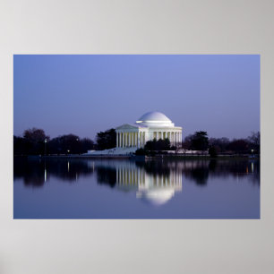 Póster El monumento conmemorativo de Thomas Jefferson