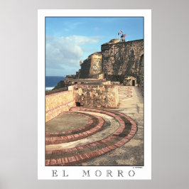 Póster EL MORRO poster Puerto Rico