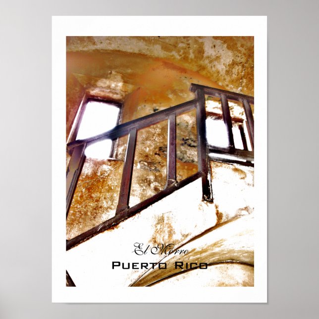 Póster El Morro, Puerto Rico - PR1 (Frente)
