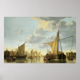 Póster El Mosa en Dordrecht; 1650