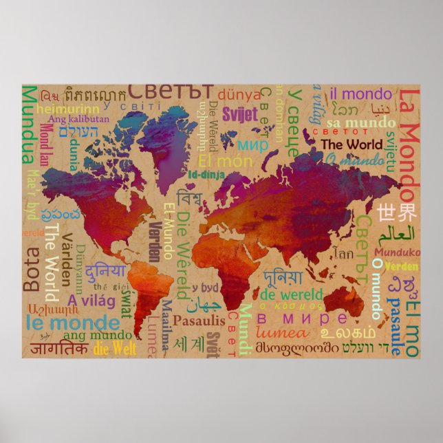 Póster El mundo (Frente)