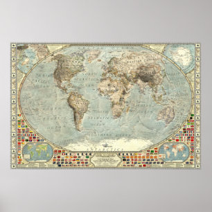 Póster El mundo - 1875