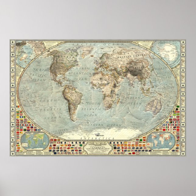 Póster El mundo - 1875 (Frente)