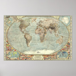 Póster El mundo - 1914