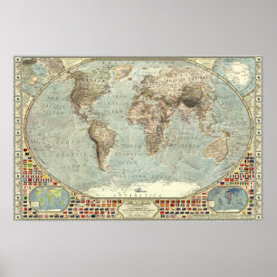 Póster El mundo - 1914