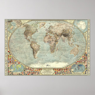 Póster El mundo - 1914