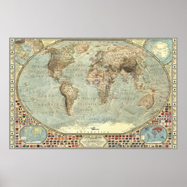 Póster El mundo - 1938 (Frente)