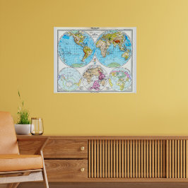 Póster El mundo en 1891