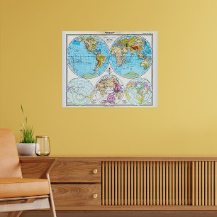 Póster El mundo en 1891