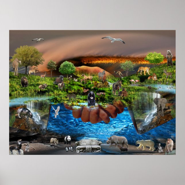 Póster El mundo entero en nuestras manos (Frente)