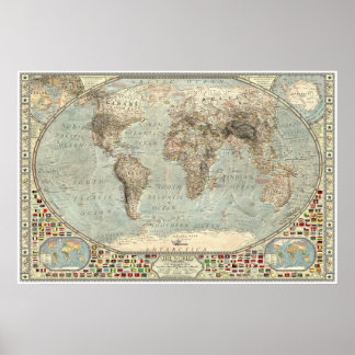 Póster El mundo - La era del hielo