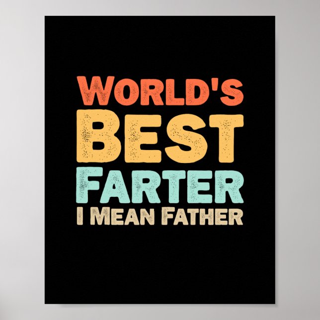 Póster El mundo más lejos me refiero a padre (Frente)