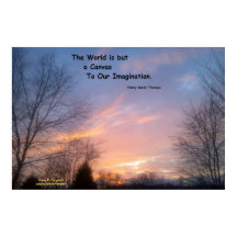 EL MUNDO NO ES MÁS QUE UN POSTER DE LA TELA DE CAN